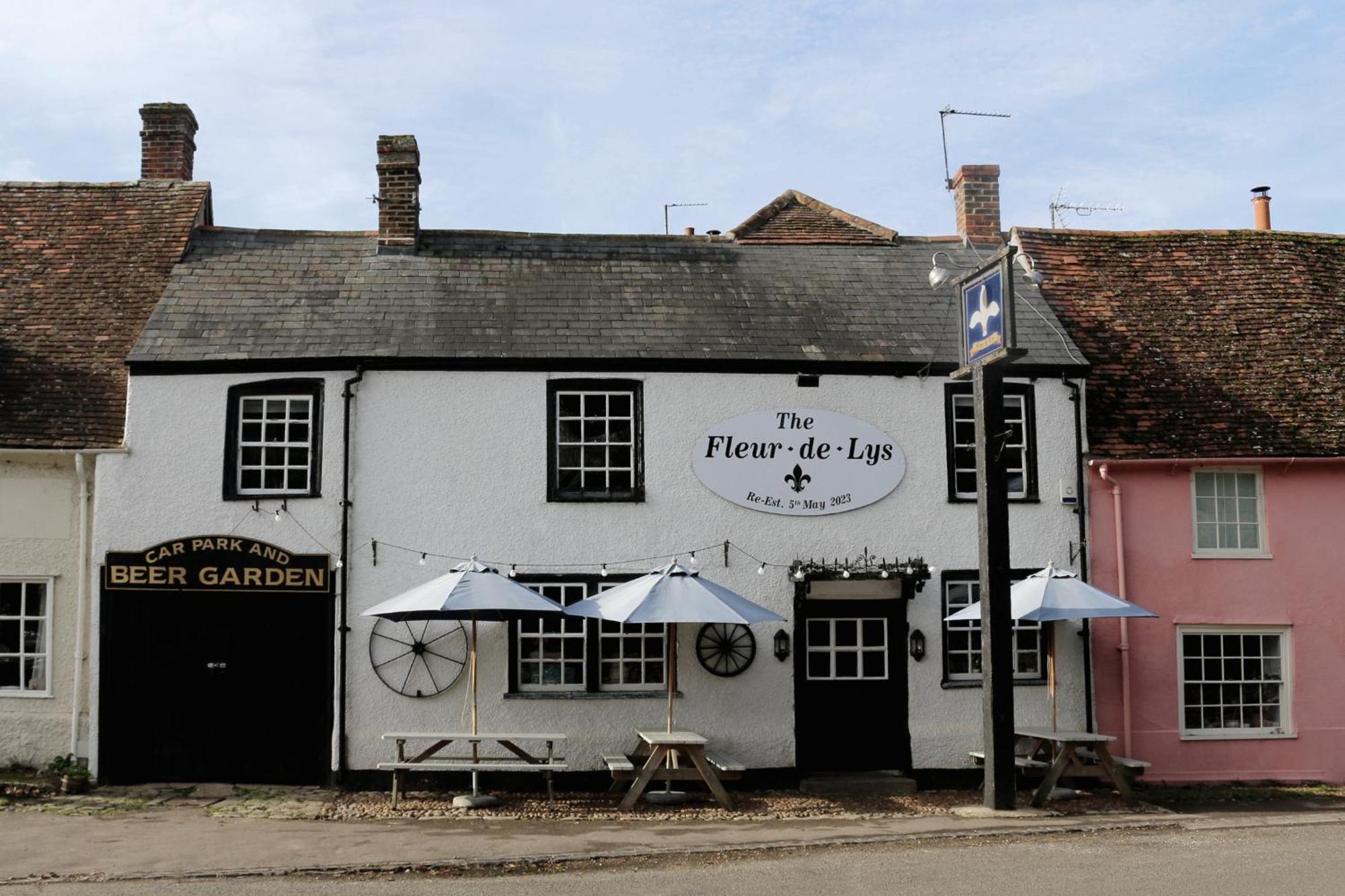 ホテル The Fleur De Lys ドーチェスター・オン・テムズ エクステリア 写真